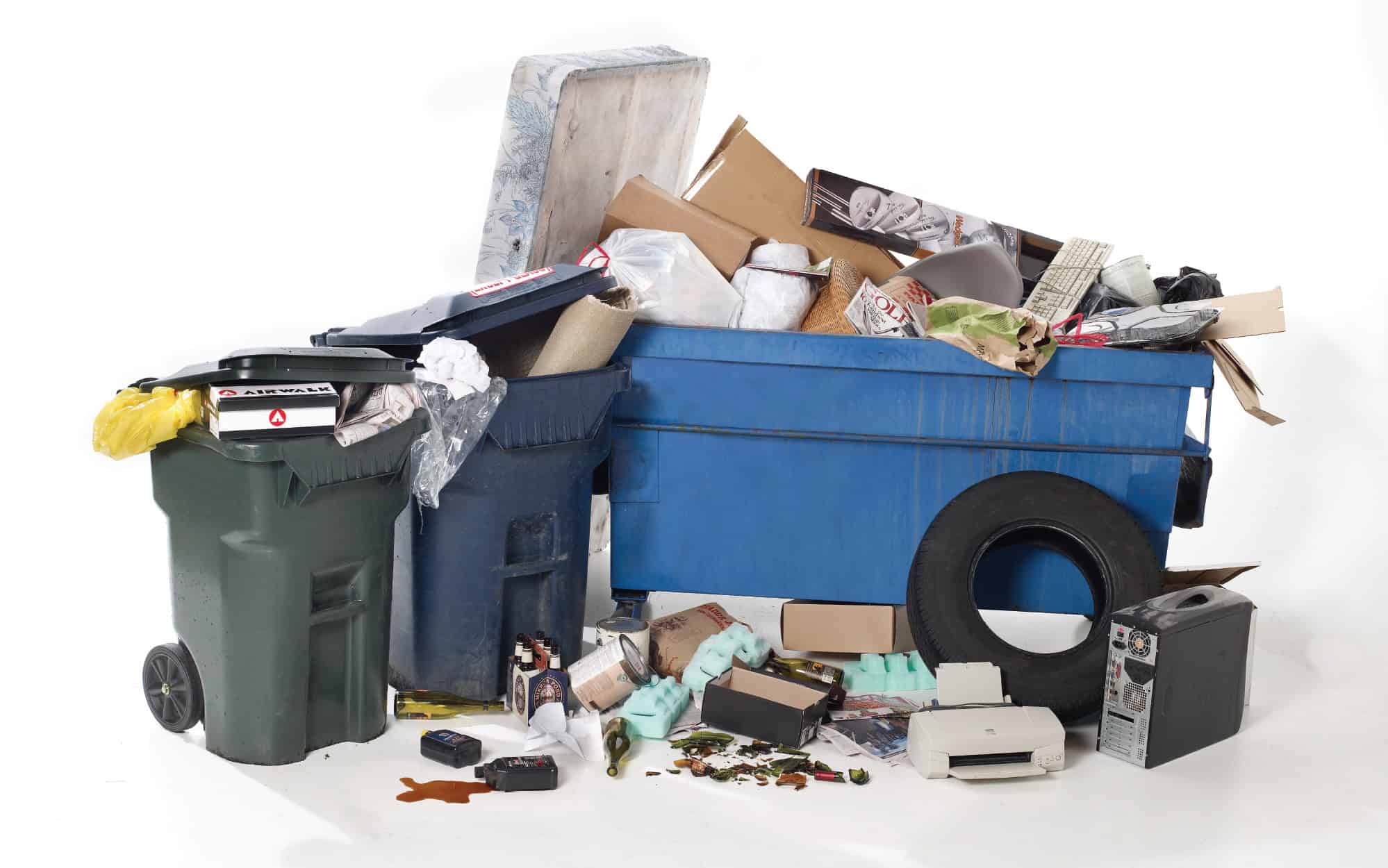 Trash and Dumpsters Before WRS