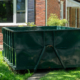 Large Trash Bin In Front Yard